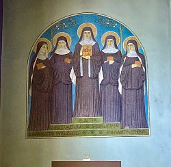 Généalogie spirituelle de l’abbaye de Bingen dont Rudesheim est l’héritiere spirituelle