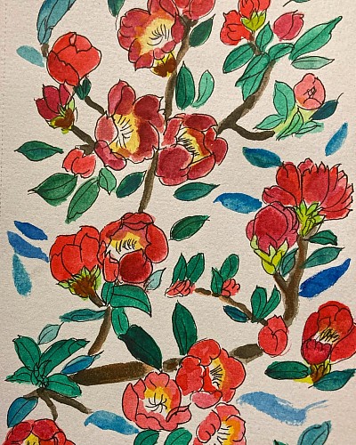 Aquarelle Graduate et Kuretake